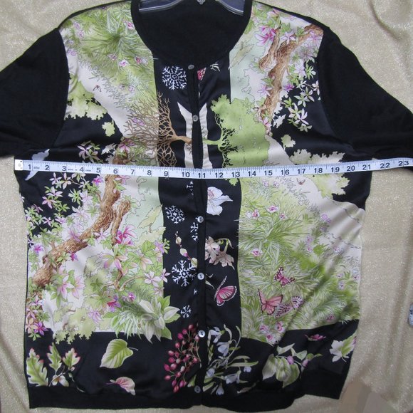 Balla Valentina Two Piece Cardigan Blouse Set - Picture 14 of 16